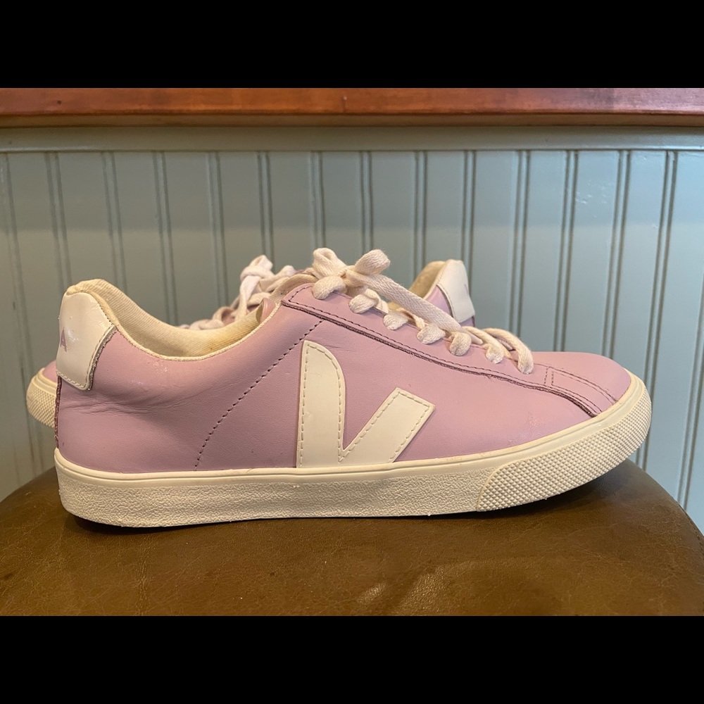 Veja Esplar Lilac, Leather Sneakers